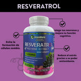 Resveratrol Suplemento antioxidante antienvejecimiento